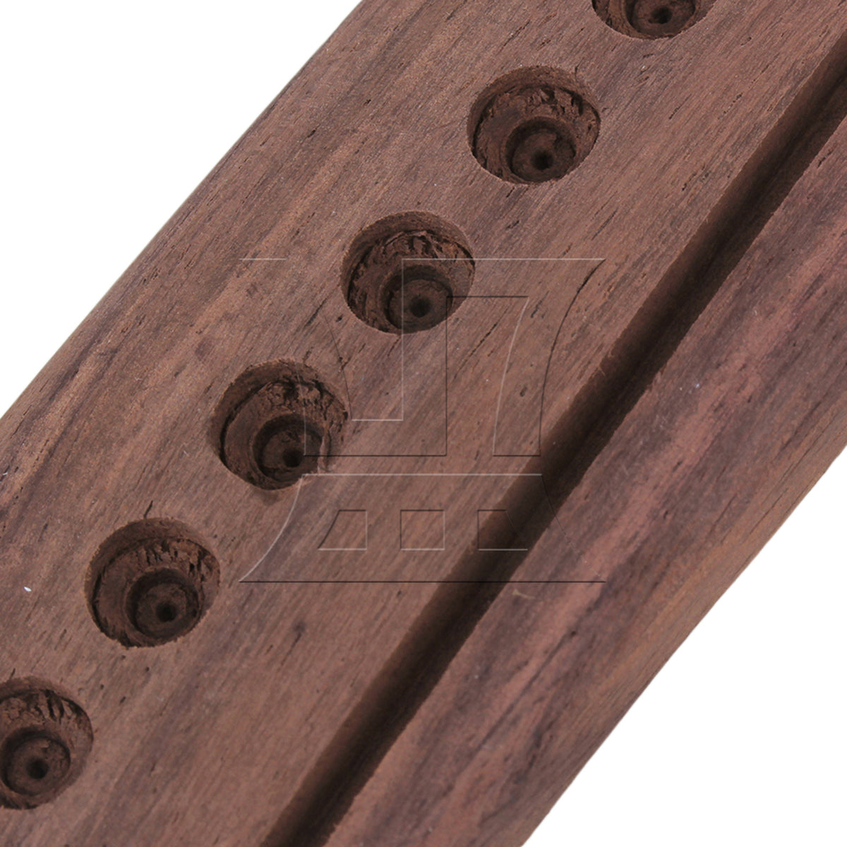 BQLZR Saddle & Nut String Rosewood Bridge Ebony Pins for Acoustic Guitar