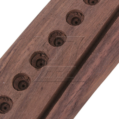 BQLZR Saddle & Nut String Rosewood Bridge Ebony Pins for Acoustic Guitar