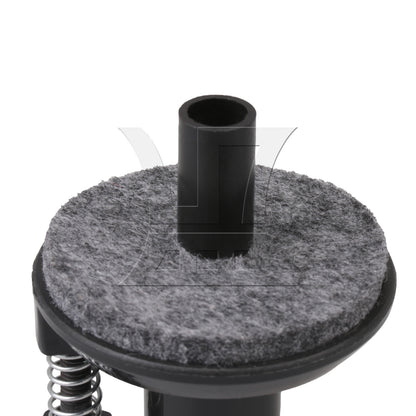 BQLZR 2 Pieces Hi-hat Cymbal Stand Holders for Drum Set Kit Replacement 16mm Black
