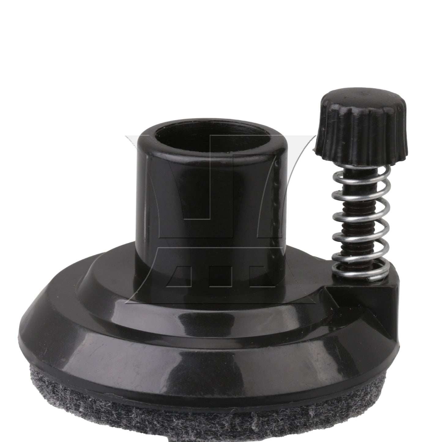BQLZR 2 Pieces Hi-hat Cymbal Stand Holders for Drum Set Kit Replacement 16mm Black