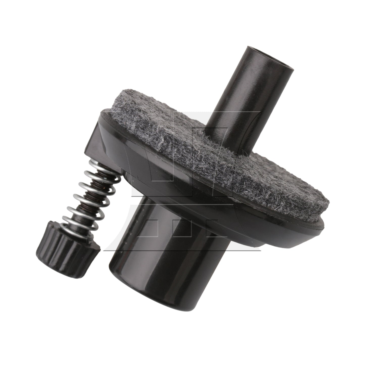 BQLZR 2 Pieces Hi-hat Cymbal Stand Holders for Drum Set Kit Replacement 16mm Black