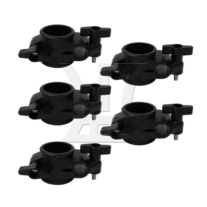 BQLZ Plastic Electronic Drum Rack Mouth Diameter 1.9cm Black for Extended Installation of Electronic Cymbal Holder