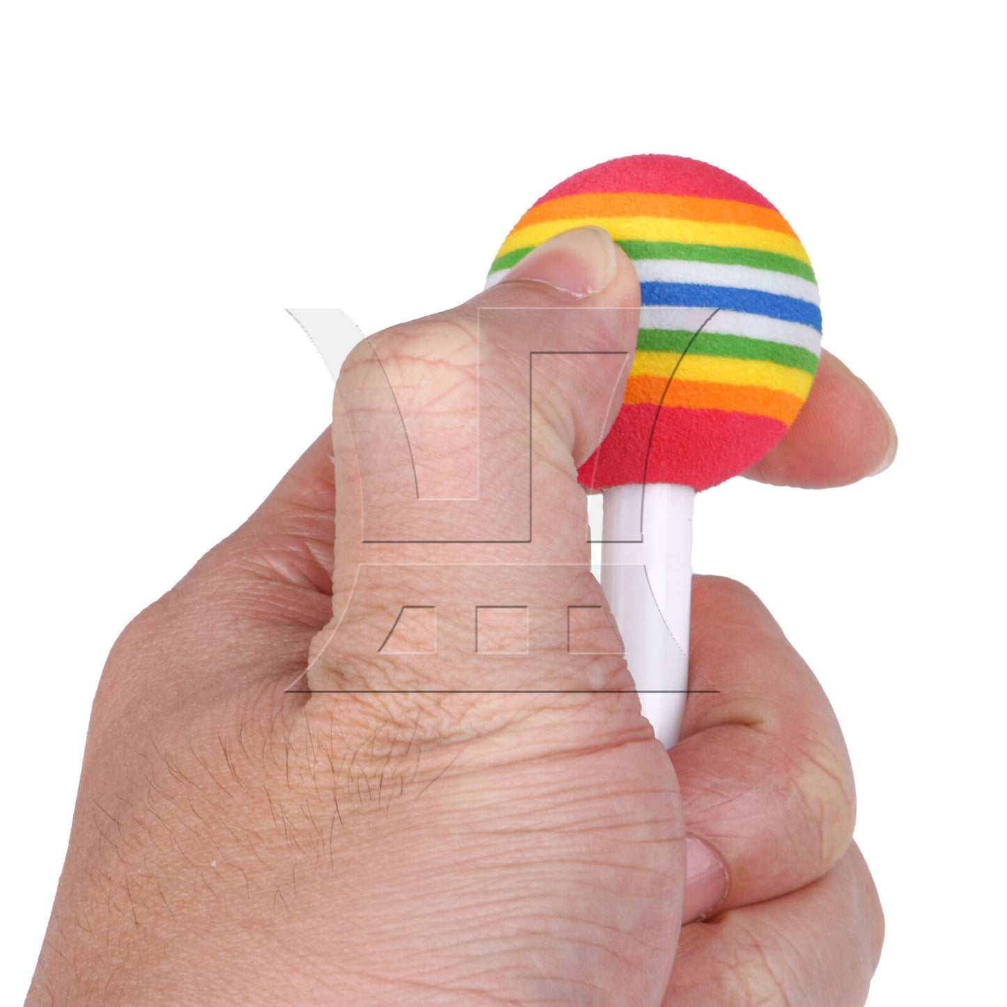 BQLZR Hand Drum Musical Sound Tool Musical Instruments Colorful 7.87 Inch