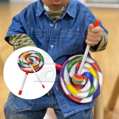 BQLZR Hand Drum Musical Sound Tool Musical Instruments Colorful 7.87 Inch
