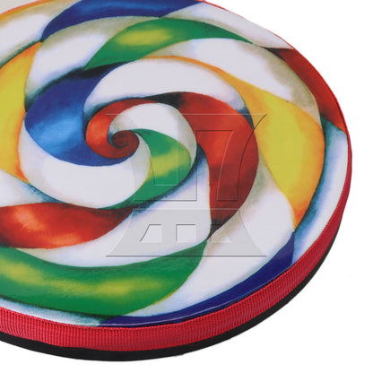 BQLZR Hand Drum Musical Sound Tool Musical Instruments Colorful 7.87 Inch