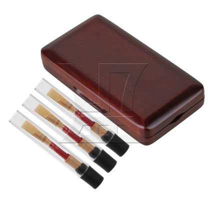 BQLZR Professional Wood Reeds Cases Holder Box for Oboe 3.74"x1.85"x0.67"
