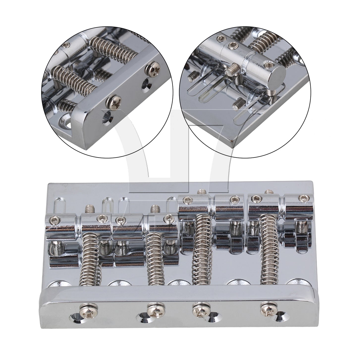 BQLZR Prewired Neck & Bridge Humbucker Pickups Set w/ Bass Bridg for 4-string Bass