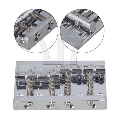 BQLZR Prewired Neck & Bridge Humbucker Pickups Set w/ Bass Bridg for 4-string Bass