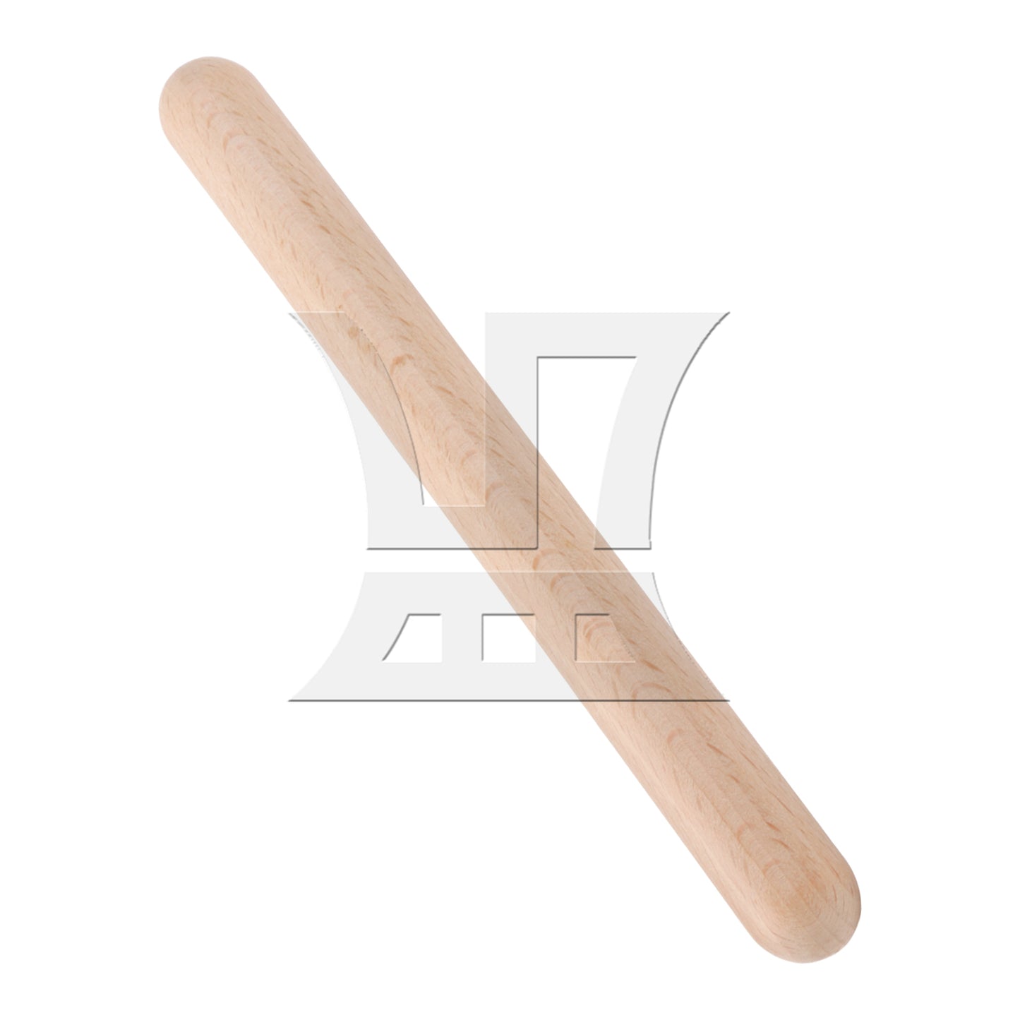 BQLZR 4Pieces Wood Claves Drum Sticks for Drummers or Beginners 7.87" x 0.75"