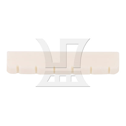 BQLZR 4 Pieces Bridge Saddle Nut for 6 Strings Classical Guitars Repair Parts Set