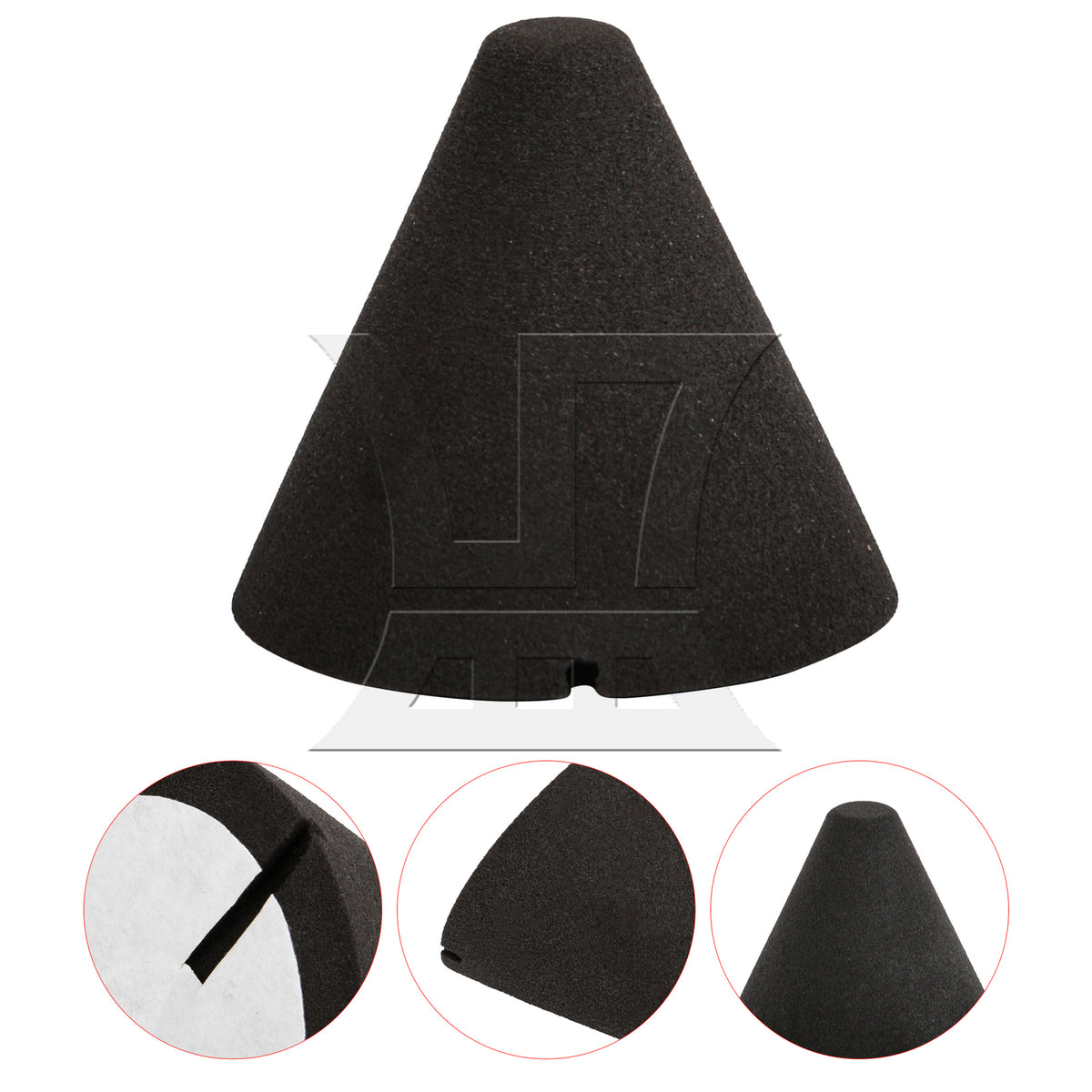 BQLZR Electronic Drum Piezo Trigger Foam Cone Replacement 35mm x 37mm Set