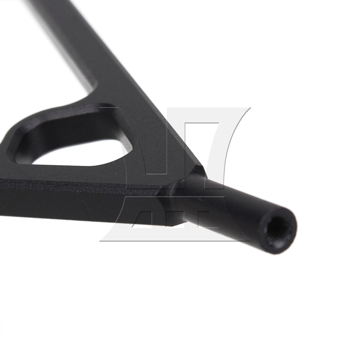 BQLZR Black Front Chassis Y-Link &Suspension Link for AXIAL RC1:10 Buggy