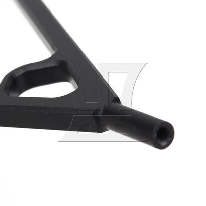 BQLZR Black Front Chassis Y-Link &Suspension Link for AXIAL RC1:10 Buggy