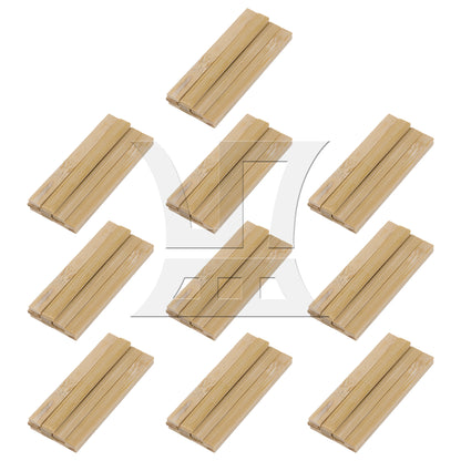 BQLZR Smooth Square Balsa Bamboo Wood Sticks 100mm Length for Crafts