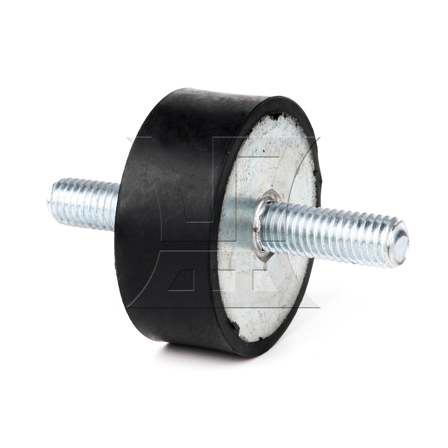 BQLZR 5Pieces Vibration Isolator Silent Block Mount M10 50x20mm Black Rubber for DIY