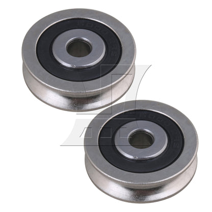 BQLZR Steel Bearings Pulley Wheel U Slot 6mm ID x 30mm OD x 8mm T 782 LBS