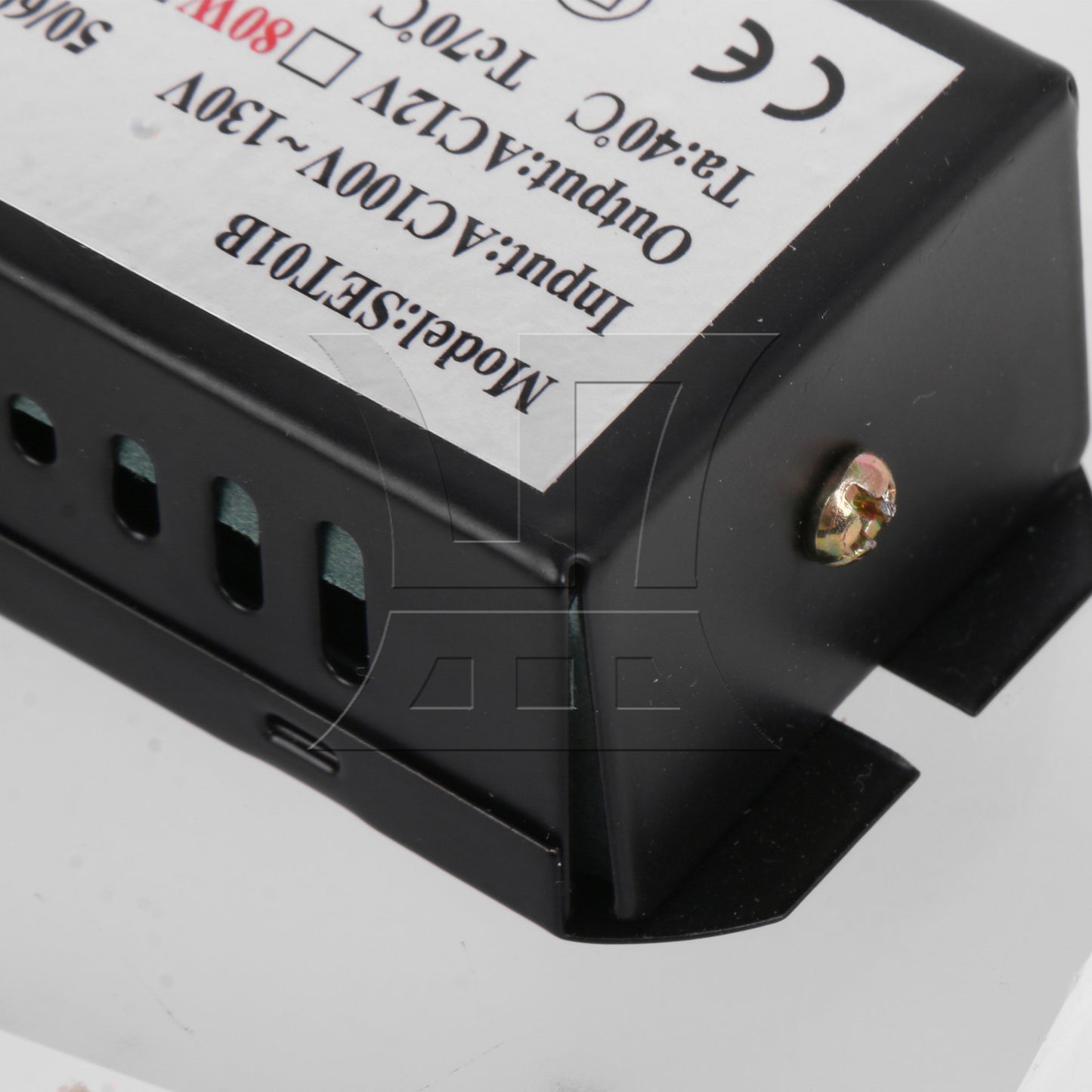 BQLZR 3Pieces Out Put Potted Transformer AC110V to 12V 80W for Lighting