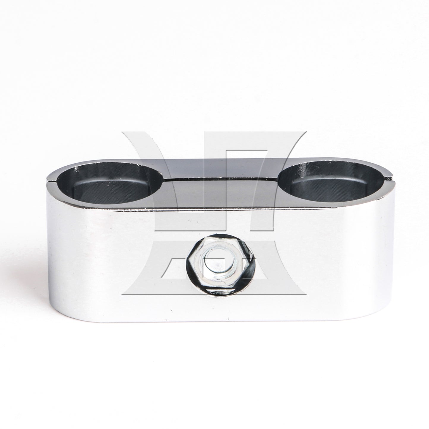 BQLZR 2 Way Al. Round Pipe Rack Fitting 82x25mm for DIY Replacement Fastener