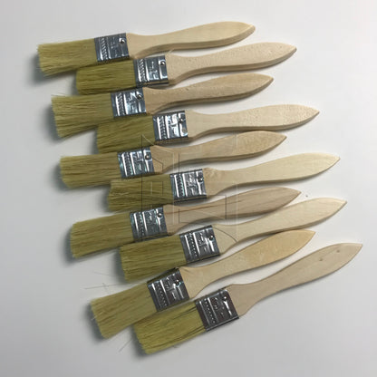 BQLZR Chip Paint Brush w/ Thickened Wood Handle for Home Decoration 1"