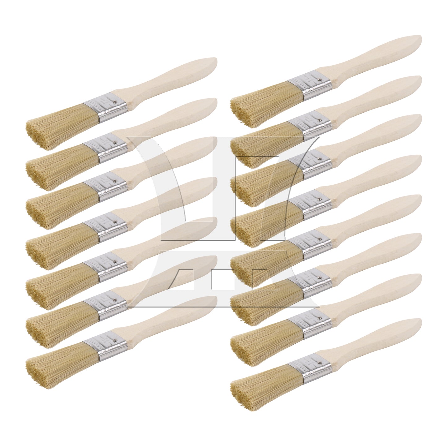 BQLZR Chip Paint Brush w/ Thickened Wood Handle for Home Decoration 1"