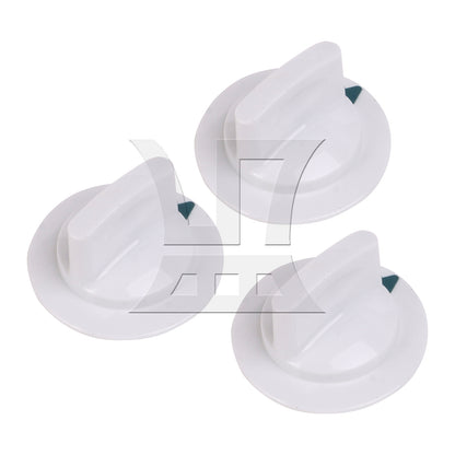 BQLZR Dryer Timer Control Knob Replacement for WE1M652 White 7.1x4.5cm