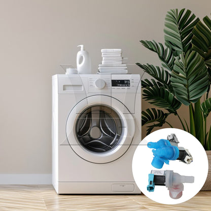BQLZR Washing Machine Inlet Valve AC120V Replacement Parts for Washing Machine