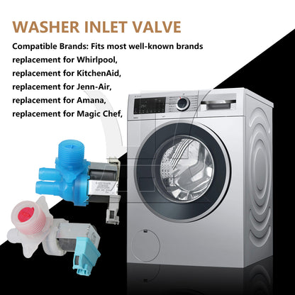 BQLZR Washing Machine Inlet Valve AC120V Replacement Parts for Washing Machine