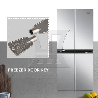 BQLZR 4 Pieces Refrigerator Door Lock Keys 1111110 Replacement for PS11745972