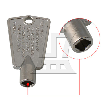 BQLZR 4 Pieces Refrigerator Door Lock Keys 1111110 Replacement for PS11745972