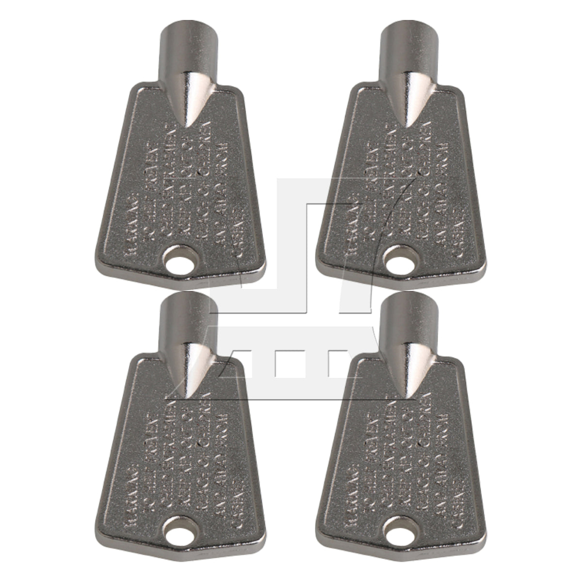 BQLZR 4 Pieces Refrigerator Door Lock Keys 1111110 Replacement for PS11745972