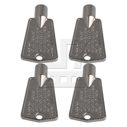 BQLZR 4 Pieces Refrigerator Door Lock Keys 1111110 Replacement for PS11745972