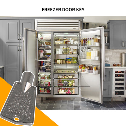 BQLZR 4 Pieces Refrigerator Door Lock Keys 1111110 Replacement for PS11745972