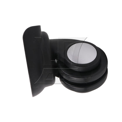 BQLZR 1 Left & 1 Right 95x92x50cm Black DIY Caster Wheel with 4 Holes