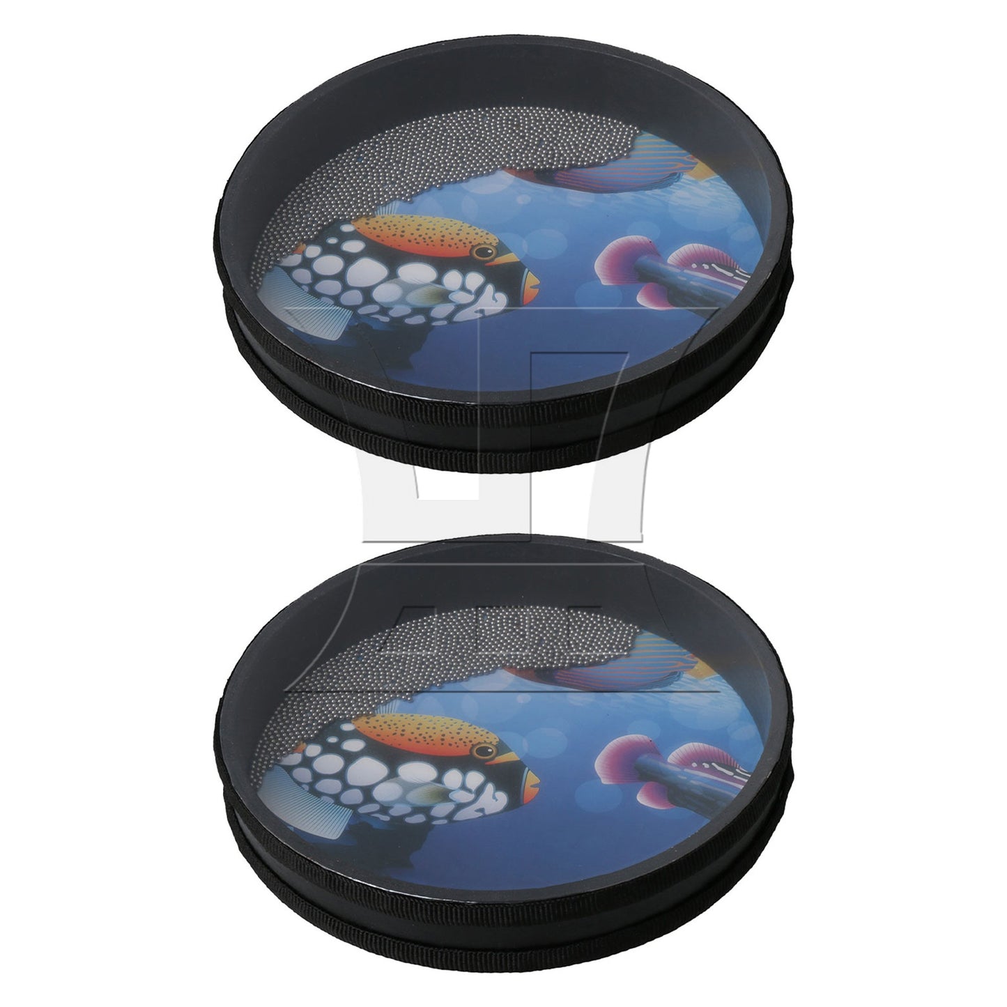 10" Wave Bead Ocean Drum Natural Color Musical Instrument Percussion