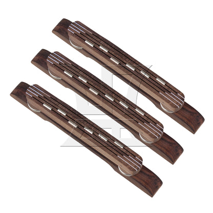 Adjustable Floating Bridge Rosewood for 6 String Archtop Jazz Guitar BQLZR