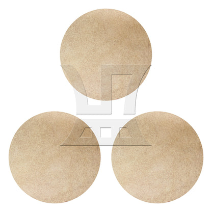 Skin Drums Head for 12 inch African Tambourine Head Replacement Yellow