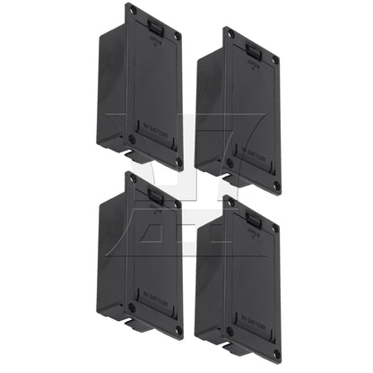 2Pcs 9V Case Box Compartment Cover For Guitar Bass