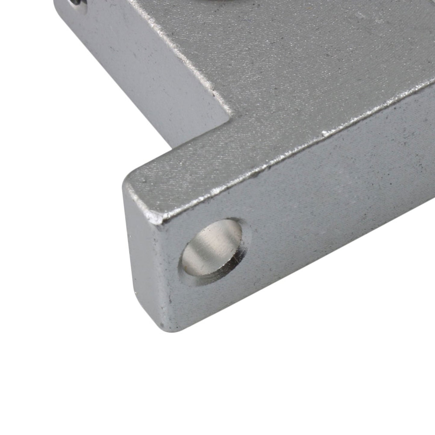 BQLZR Silver Aluminum Linear Rail Bearings Shaft Guide Support Bracket SK13 Pack of 2