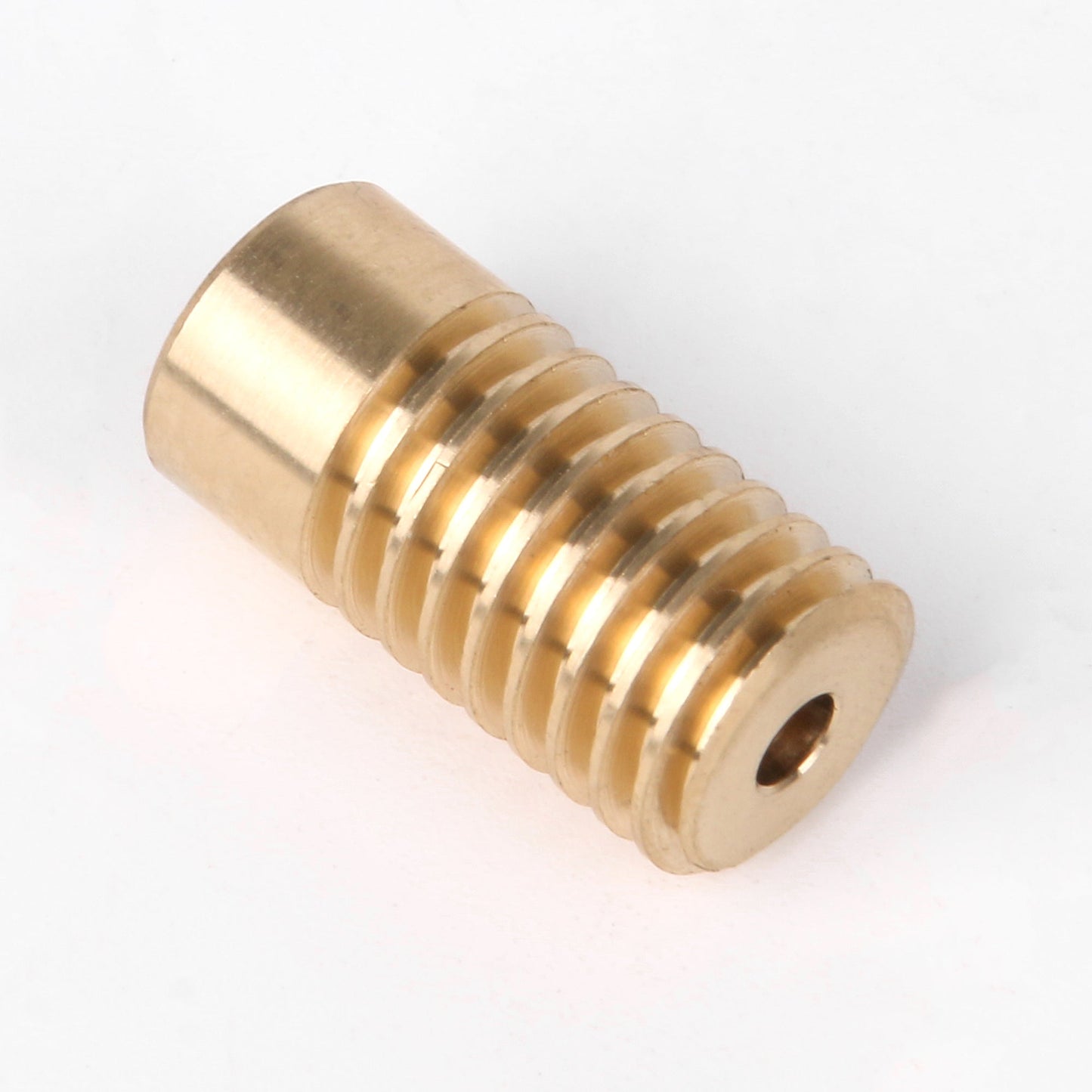 BQLZR 30T 0.5 Modulus Industry Brass Gear Wheel 4mm Hole Dia Shaft Kit w/ Screw 1:30