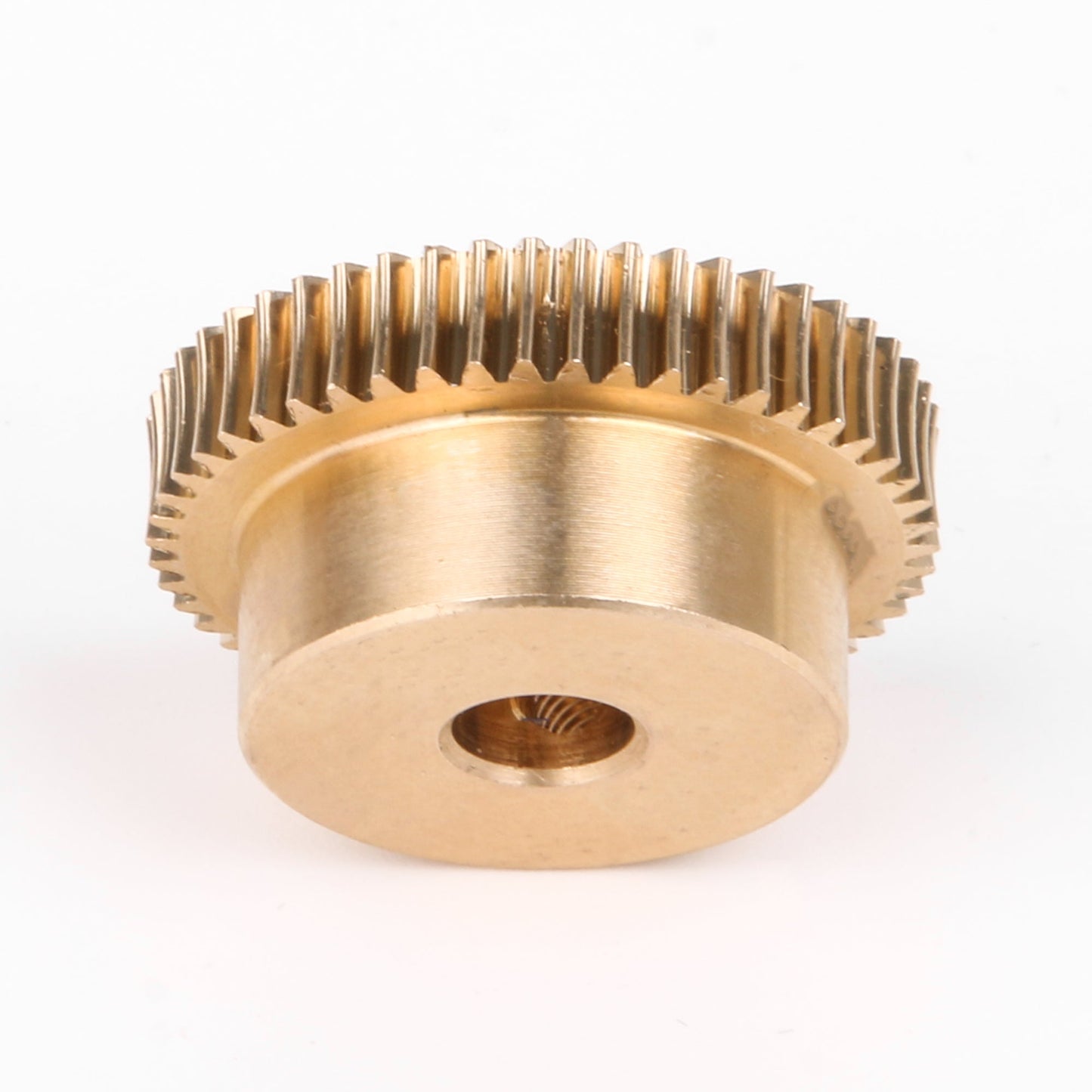 BQLZR 50T 0.5Modulus Brass Gear Wheel 6mm Hole Dia Shaft Kit w/ Screw for Industry