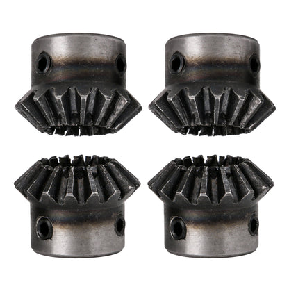 BQLZR Tapered Bevel Gear Wheel 1.5 Modulus 16T 0.47inch Dia for Motor Driving Pack of 4
