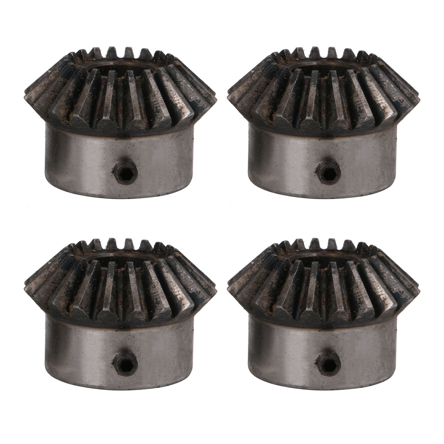 BQLZR Metal Bevel Driver Gear Wheel 2 Modulus 20 T 0.55Inch Hole Dia for DIY Pack of 4