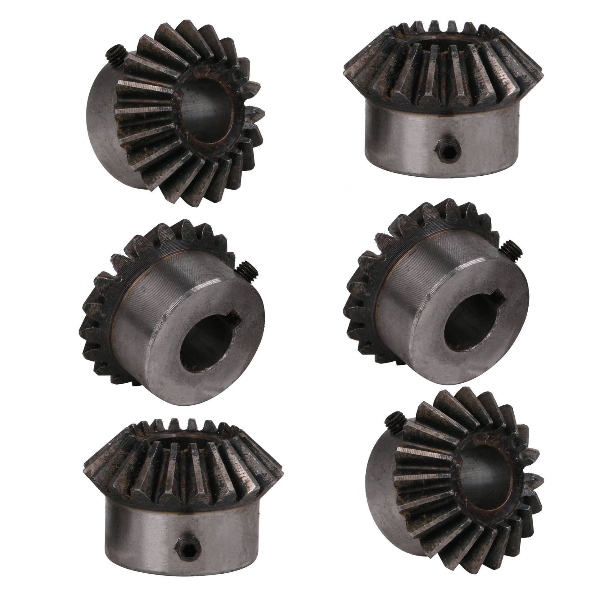 bevel gear wheel BQLZR Tapered Bevel Gear Wheel 2 Modulus 20 T 0.55inch for DIY Motor D